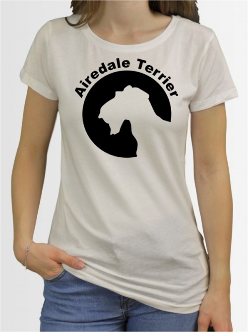 "Airedale Terrier 44" Damen T-Shirt