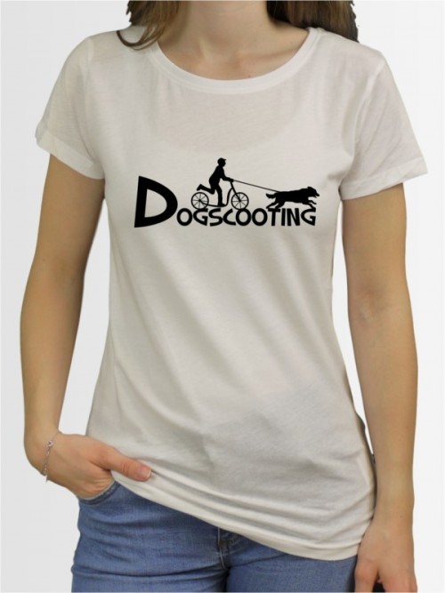 "Dogscooting 20" Damen T-Shirt