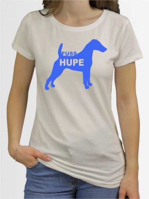 "Fox Terrier Fußhupe" Damen T-Shirt