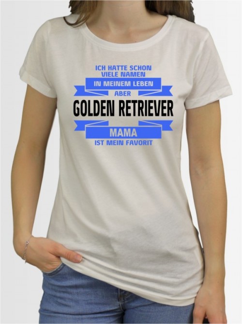 "Golden Retriever Mama" Damen T-Shirt
