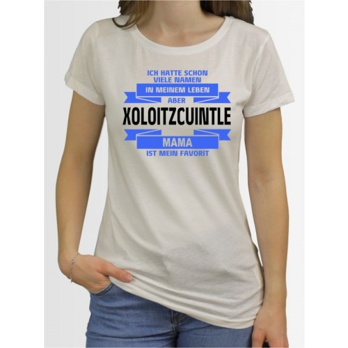 "Xoloitzcuintle Mama" Damen T-Shirt